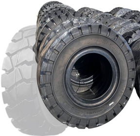 Цельнолитая шина 23x10-12 черная Clip NZBA701